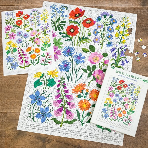 Puzzle (liczba elementów 1000) Wild Flowers – Rex London-image-1