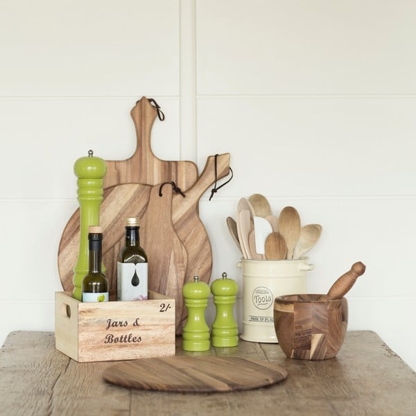 Deska do krojenia z drewna akacjowego T&G Woodware Baroque, 35x20 cm-image-1