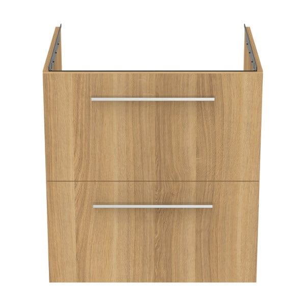 Wisząca szafka pod umywalkę w dekorze dębu 60x63 cm i.Life B – Ideal Standard