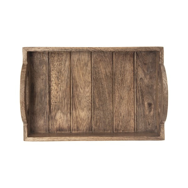 Drewniana taca do serwowania 20.5x30.5 cm Mango – Orion-image-2