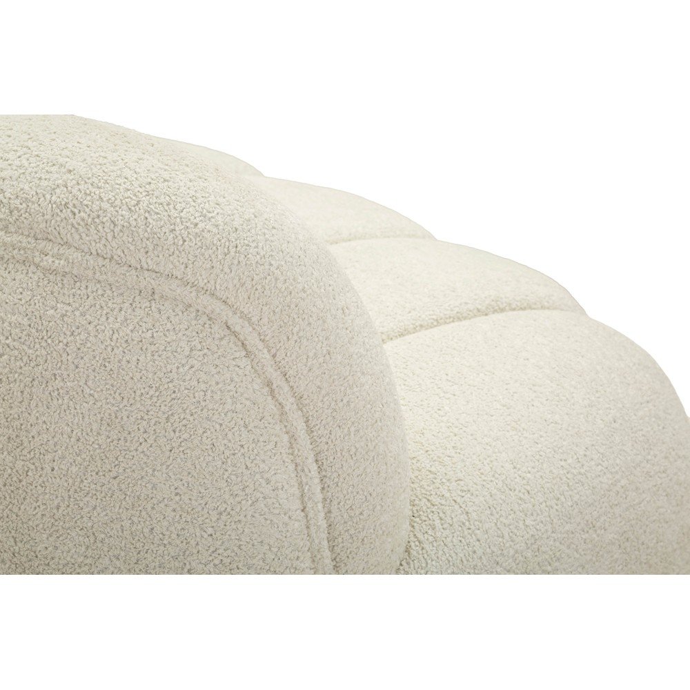 Biała sofa z materiału bouclé 145 cm Ball – Mauro Ferretti (zdjęcie 7)