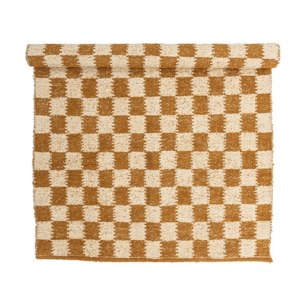 Beżowo-bursztynowy bawełniany dywan 140x200 cm Chola – Bloomingville-image-4