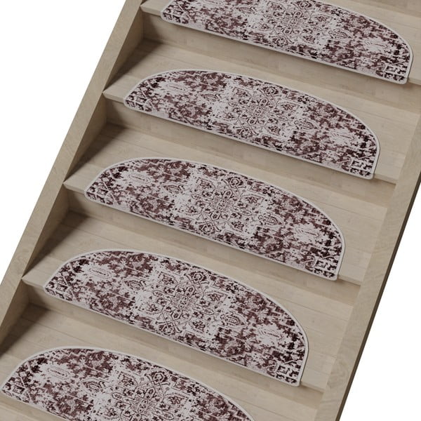 Dywaniki na schody zestaw 16 szt. 20x65 cm Oriental Era – Vitaus-image-1