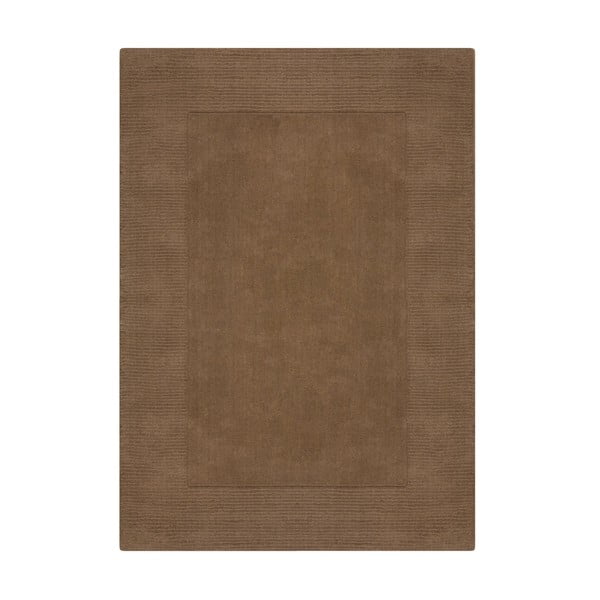 Brązowy dywan wełniany 120x170 cm – Flair Rugs
