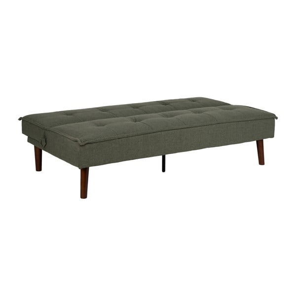 Zielona rozkładana sofa  z tkaniny szenilowej 181 cm – Ixia-image-3