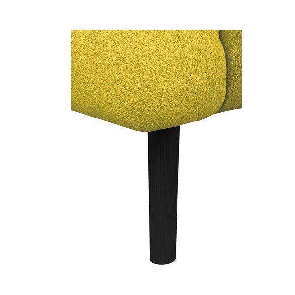 Żółty fotel Kooko Home Rock-image-2