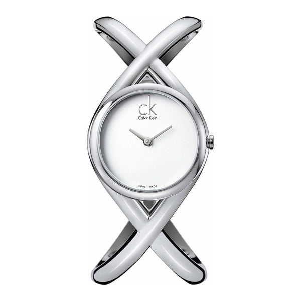 Srebrny zegarek damski Calvin Klein K2L23120