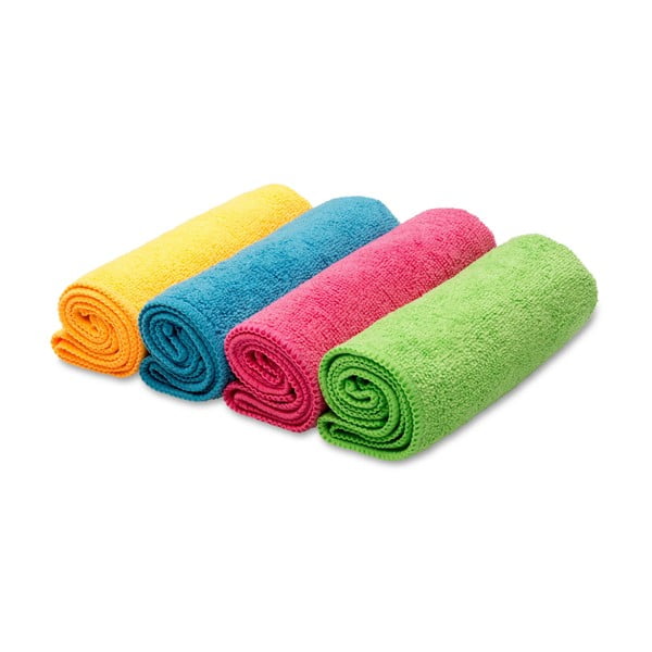 Ścierki zestaw 4 szt. z mikrowłókna Colors – Vileda-image-4