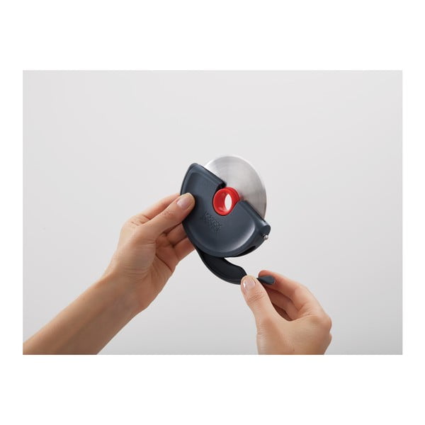 Nóż do pizzy z silikonu i stali nierdzewnej Disc – Joseph Joseph-image-3