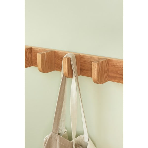 Wieszak ścienny z litego drewna dębowego Nomad – Hübsch-image-1