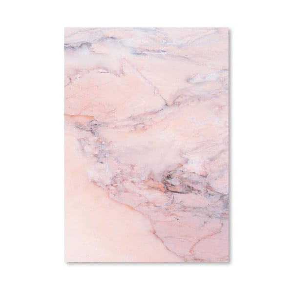 Plakat Americanflat Pink Marble, 30x42 cm