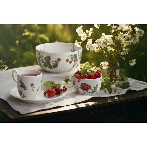 Biały porcelanowy kubek 330 ml Hammershøi Summer – Kähler Design-image-1