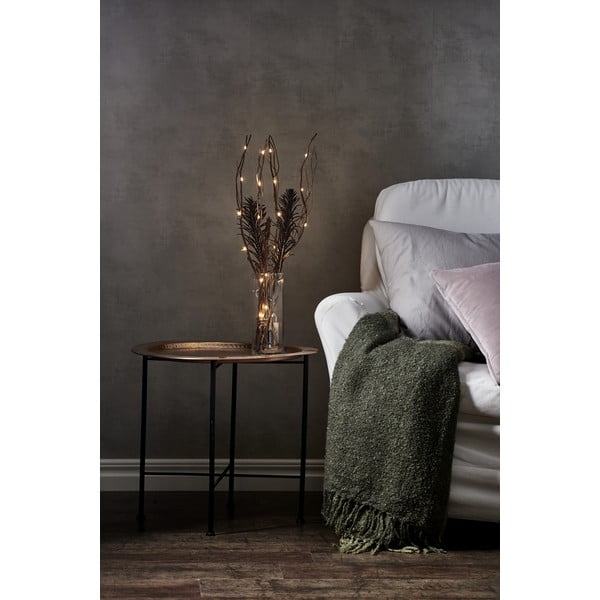 Brązowa dekoracja świetlna ø 8 cm Willow – Star Trading-image-3