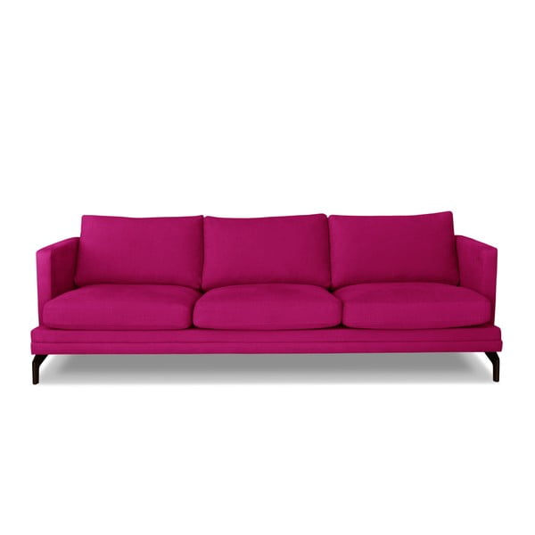 Różowa sofa 3-osobowa Windsor  & Co. Sofas Jupiter