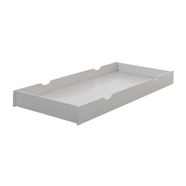Biała szuflada pod łóżko dziecięce 90x190 cm SCOTT – Vipack