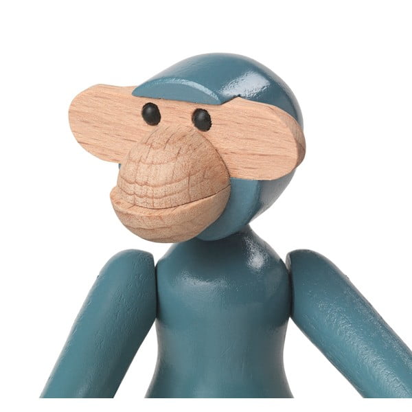 Figurka z litego drewna (wysokość 9,5 cm) Monkey Mini – Kay Bojesen Denmark-image-3