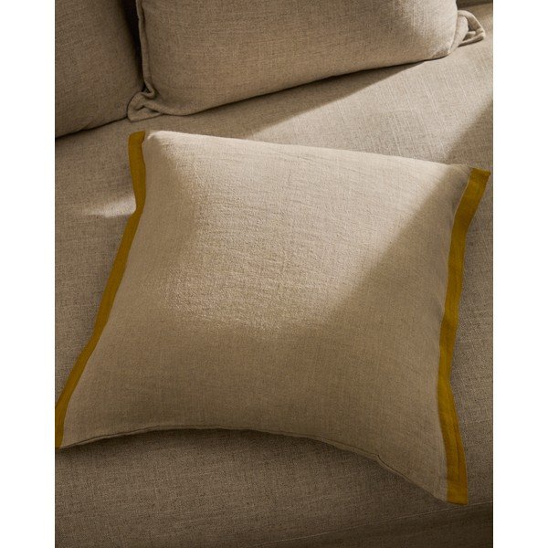 Lniana poszewka na poduszkę 45x45 cm Suerta – Kave Home-image-3
