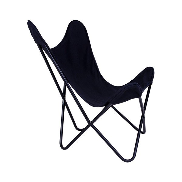 Czarny fotel House Nordic Como-image-3