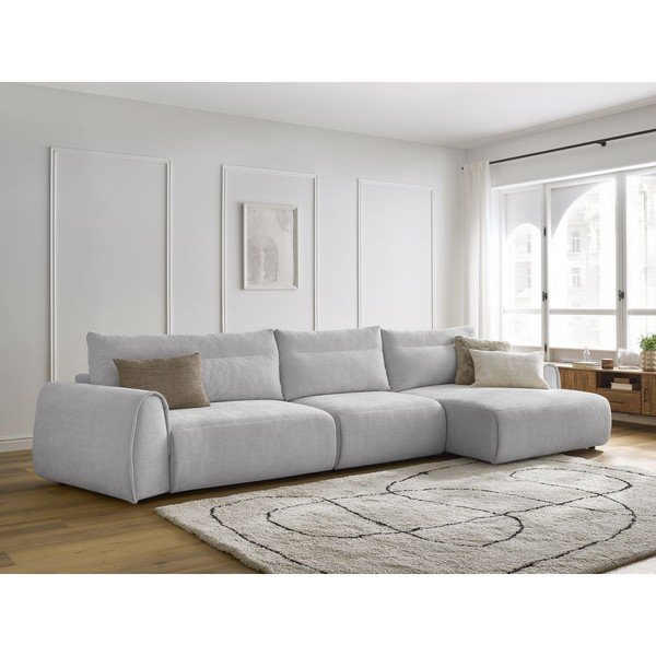 Jasnoszary narożnik Aden – Bobochic Paris-image-1