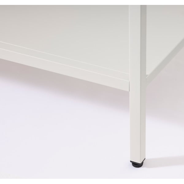 Biała metalowa witryna 90x160 cm Carmel – Unique Furniture-image-4