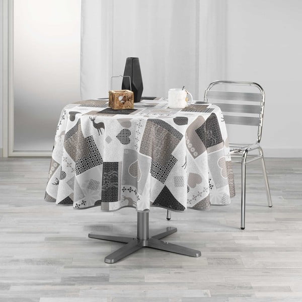 Obrus ø 180 cm Valtho – douceur d'intérieur-image-1