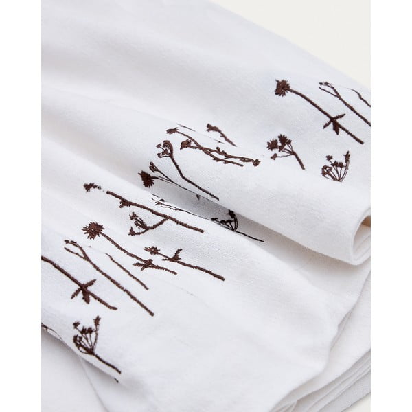 Obrus z mieszanki lnu 150x250 cm Mada – Kave Home-image-2