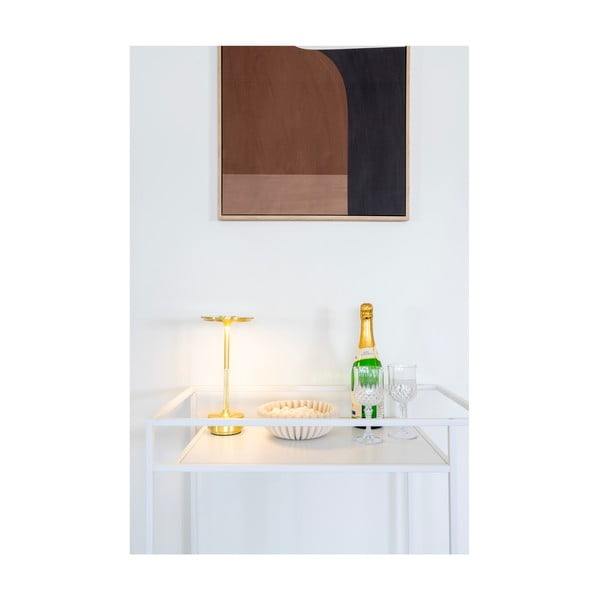 Lampa stołowa LED w kolorze mosiądzu (wysokość 28,5 cm) Lyneham – House Nordic-image-2