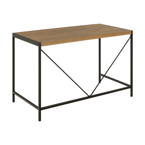 Biurko w dekorze dębu 60x120 cm Bahamas – Actona-image-3