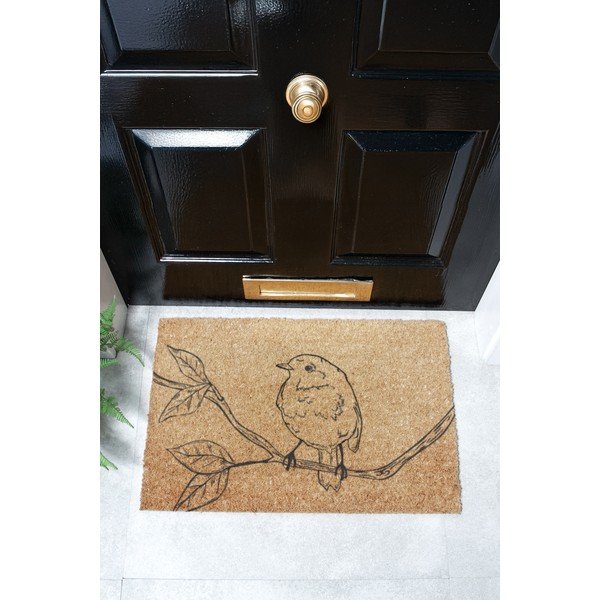 Wycieraczka z włókna kokosowego 40x60 cm Pencil Robin – Artsy Doormats-image-4