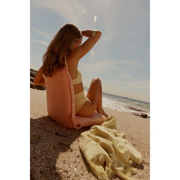 Różowy leżak plażowy Sunnylife Terry, 93x43 cm-image-1