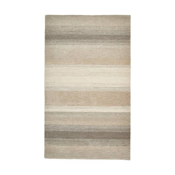 Brązowo-beżowy dywan wełniany 170x120 cm Elements – Think Rugs