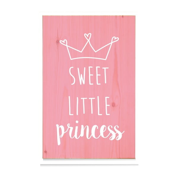 Drewniana tabliczka Sweet Little Princess