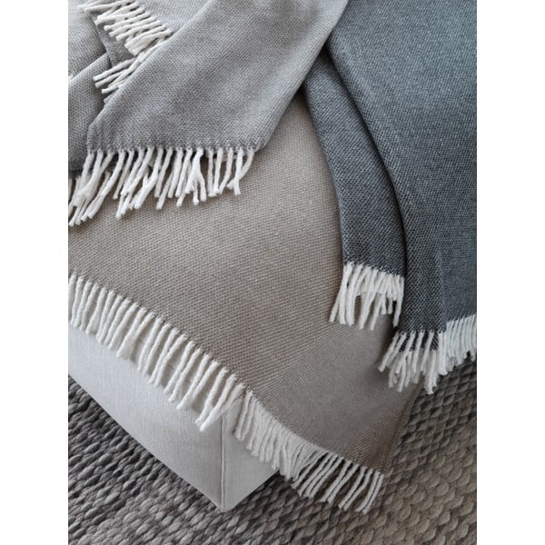 Pudroworóżowy pled z domieszką bawełny Euromant Jade, 140x180 cm-image-2