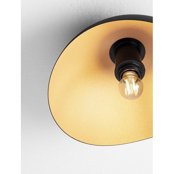 Metalowa lampa sufitowa w kolorze matowej czerni/w kolorze złota Opsi – Nova Luce-image-2