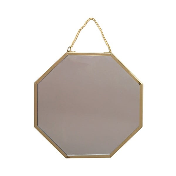 Lustro wiszące Maiko Hexagon, ⌀ 19 cm