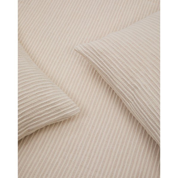 Beżowa żakardowa narzuta pikowana 240x260 cm Vindi – Kave Home-image-4