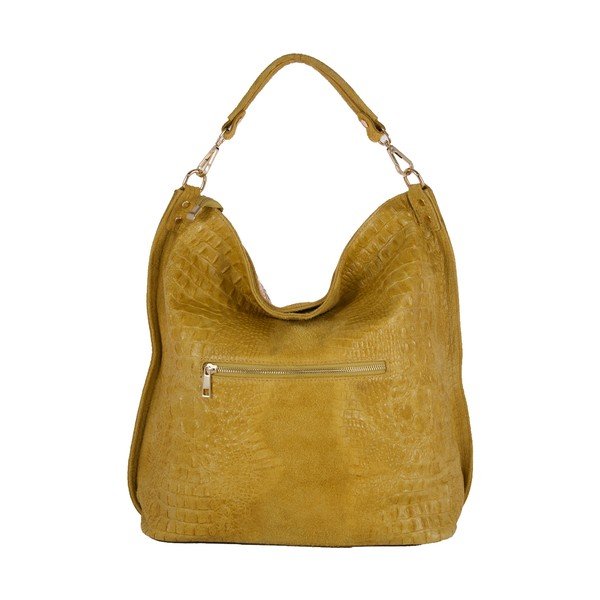 Torebka skórzana Andrea Cardone 2011 Yellow-image-1