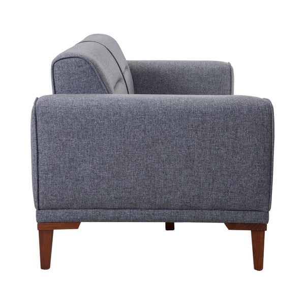 Ciemnoszara rozkładana sofa 223 cm Liones – Artie-image-4