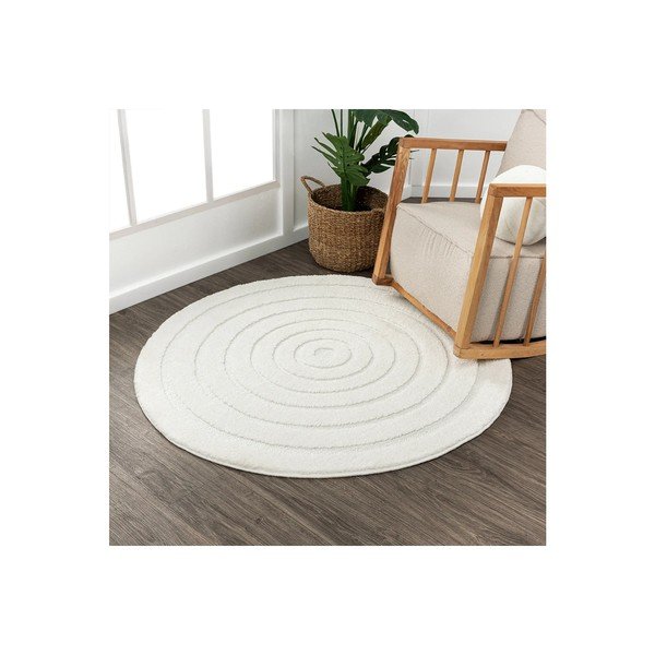 Szary okrągły dywan odpowiedni do prania ø 100 cm Elite Collection – Mila Home-image-1