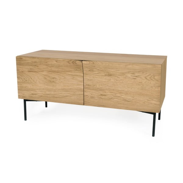 Brązowa komoda w dekorze drewna dębu Woodman Flop, 65x120 cm-image-1