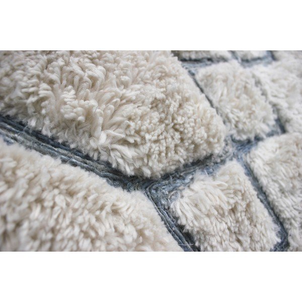 Beżowo-niebieski ręcznie tkany dywan Flair Rugs Solitaire Sion, 160x230 cm-image-4