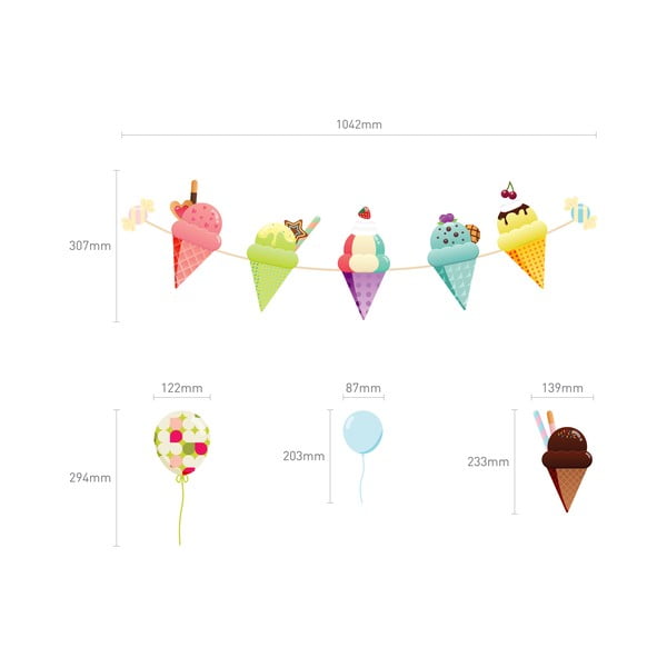 Naklejka Fanastick Ice Cream Party-image-2