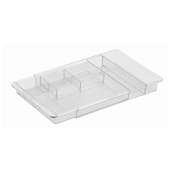 Regulowany organizer na kosmetyki iDesign Clarity Drawer-image-1