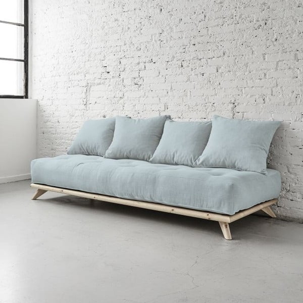Sofa Senza Natural/Sky Blue