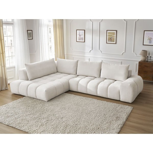 Biały narożnik (lewostronny) Everest – Bobochic Paris-image-1