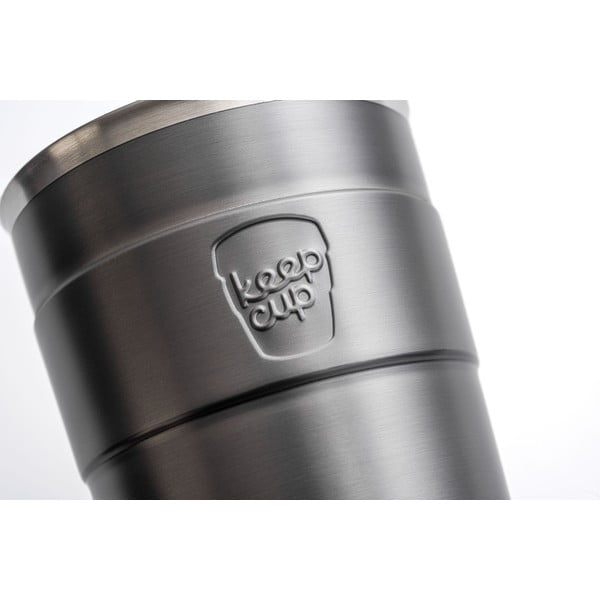 Szary kubek podróżny z wieczkiem KeepCup Nitro Thermal, 340 ml-image-3