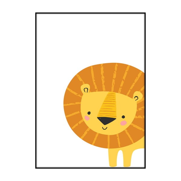 Plakat Imagioo Sweet Lion, 40x30 cm