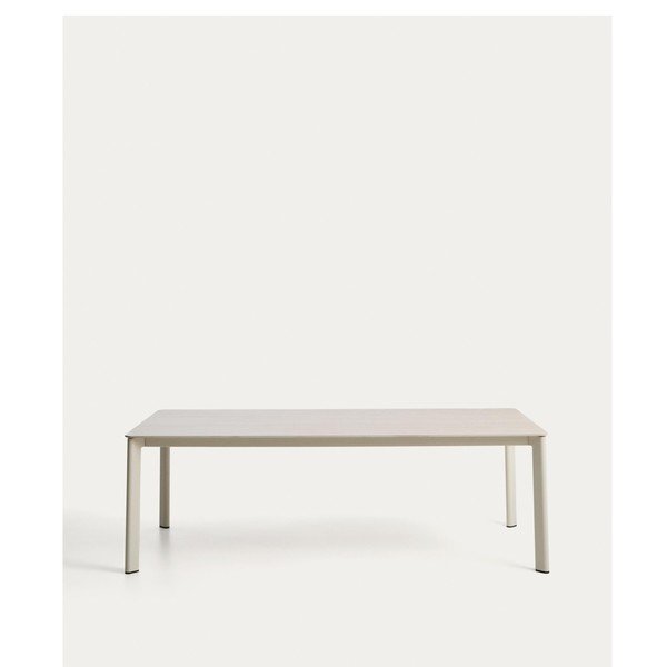 Stół ogrodowy z kamiennym blatem 100x220 cm Anafi – Kave Home-image-1