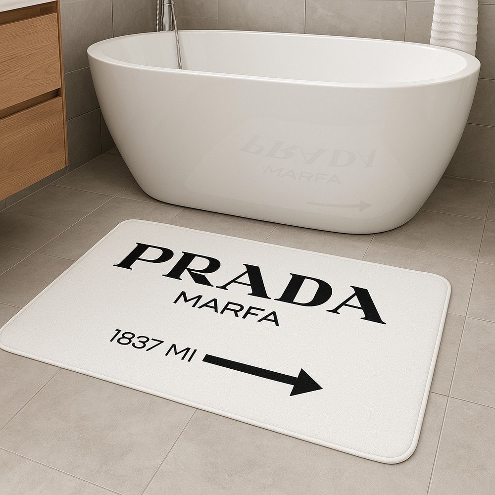Białe aksamitne dywaniki łazienkowe zestaw 2 szt. 60x100 cm Prada – Mila Home (zdjęcie 5)