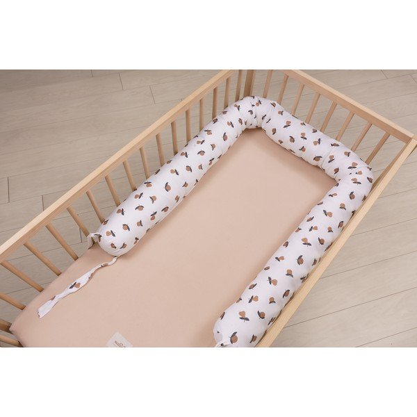 Biały kokon dla niemowląt Garden Fruits – Malomi Kids-image-4